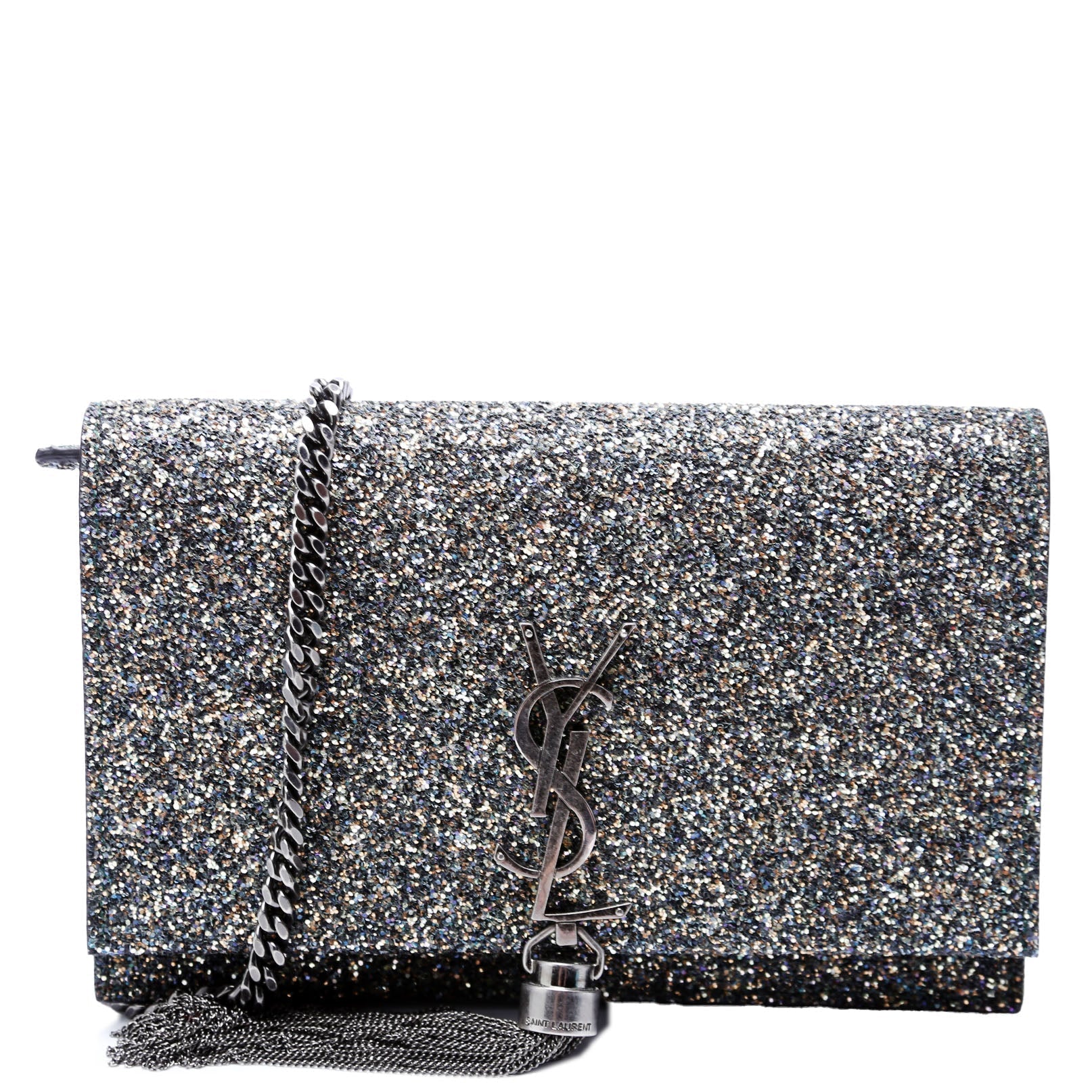 YSL Saint Laurent Saint Laurent Kate Tassel Glitter Bag Travel Bag