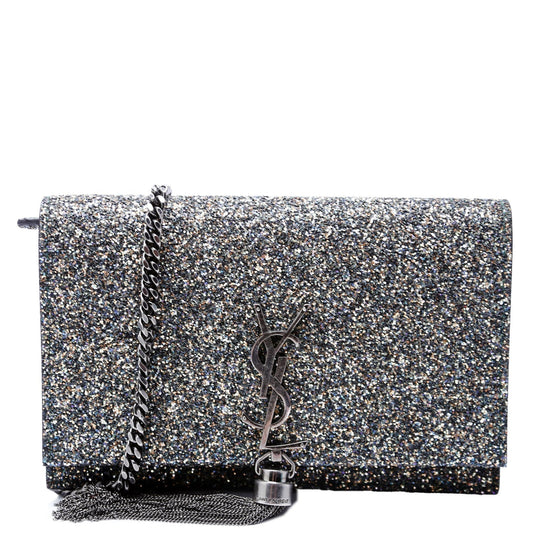 YSL Saint Laurent Saint Laurent Kate Tassel Glitter Bag Travel Bag