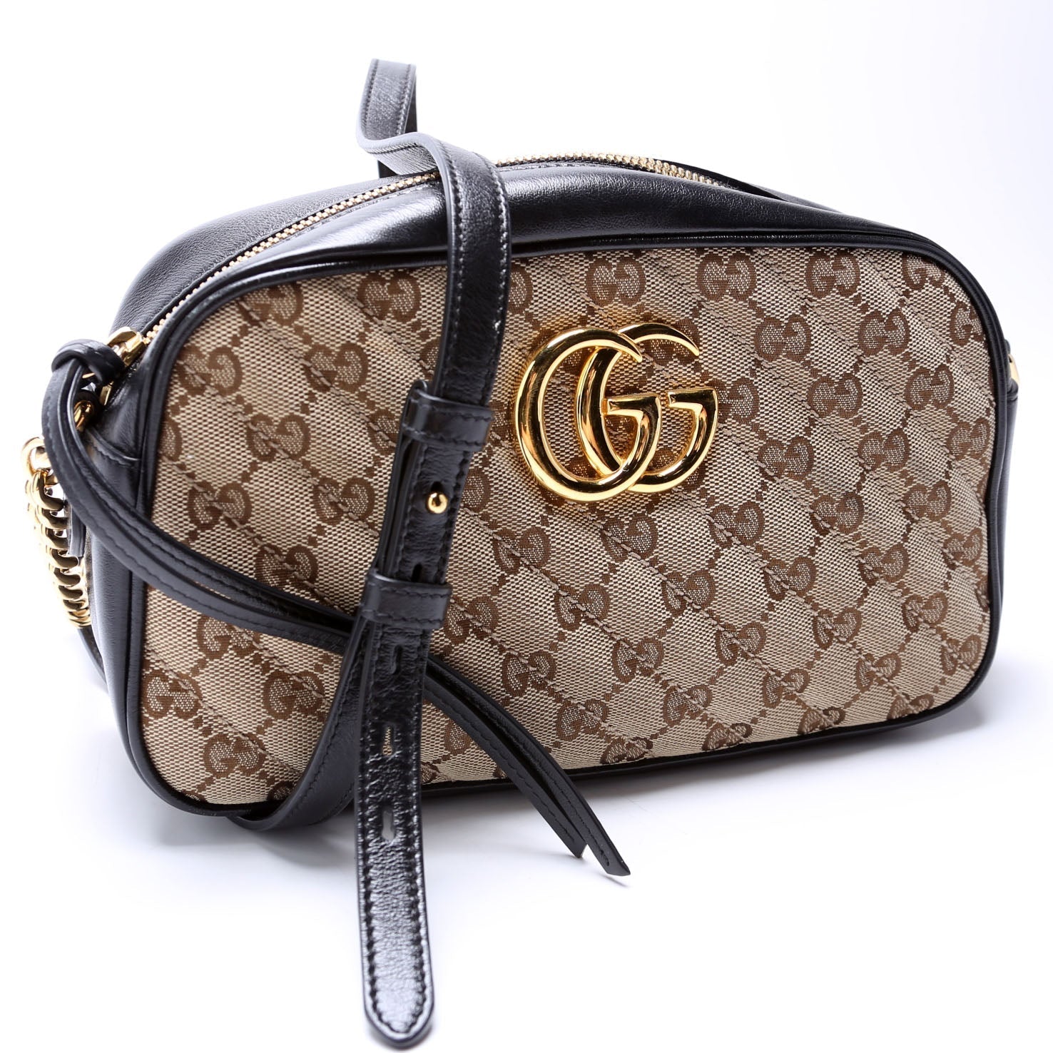 Gucci Marmont Camera Canvas Small Crossbody Bag Camera 10