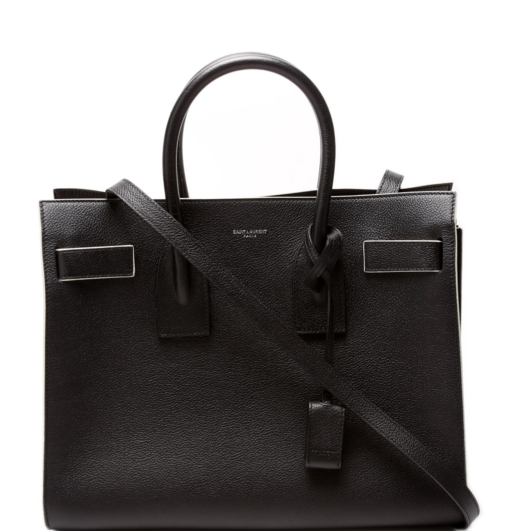 YSL Saint Laurent Saint Laurent Sac De Jour Bag Black Small Travel Bag