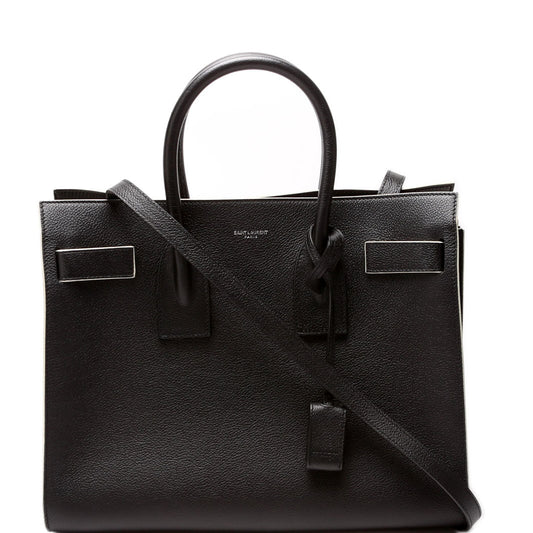 YSL Saint Laurent Saint Laurent Sac De Jour Bag Black Small Travel Bag