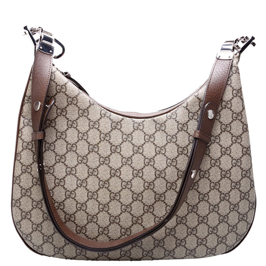Gucci Attache GG Supreme Medium Shoulder Bag Medium 3