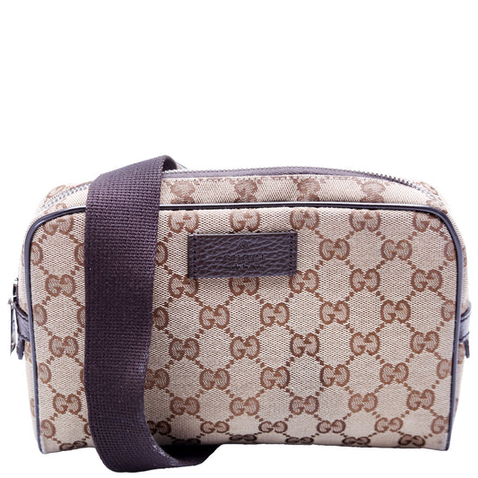 Gucci GG Canvas Brown Belt Brown 2