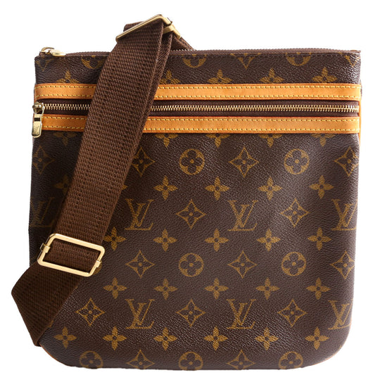 Louis Vuitton Pochette Bosphore Monogram Clutch Bag Monogram 4