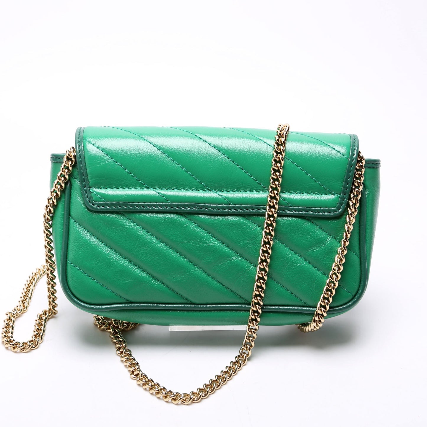 Gucci Super Torchon Green Mini Flap Travel Bag