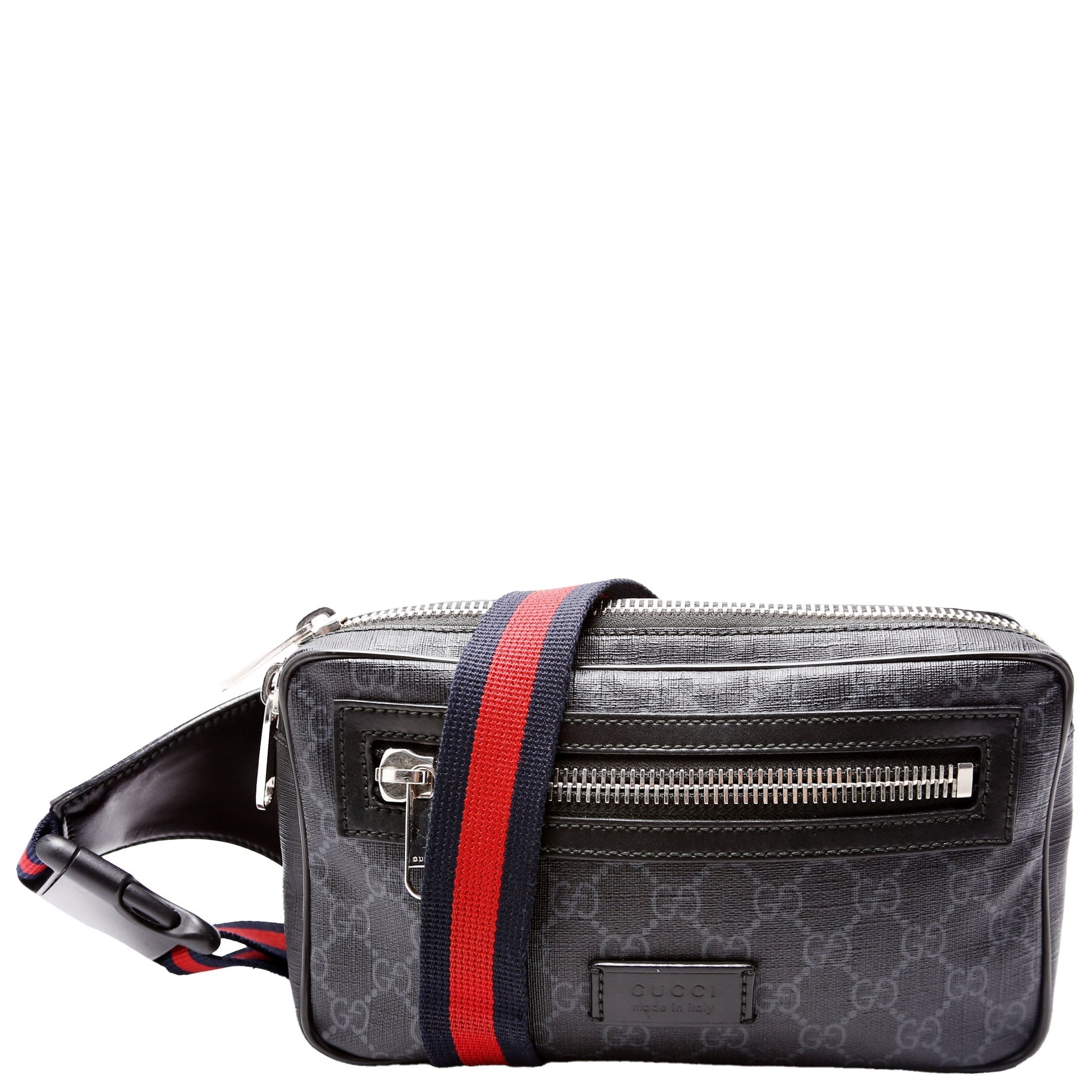 Gucci Soft GG Supreme Black Belt Black 1