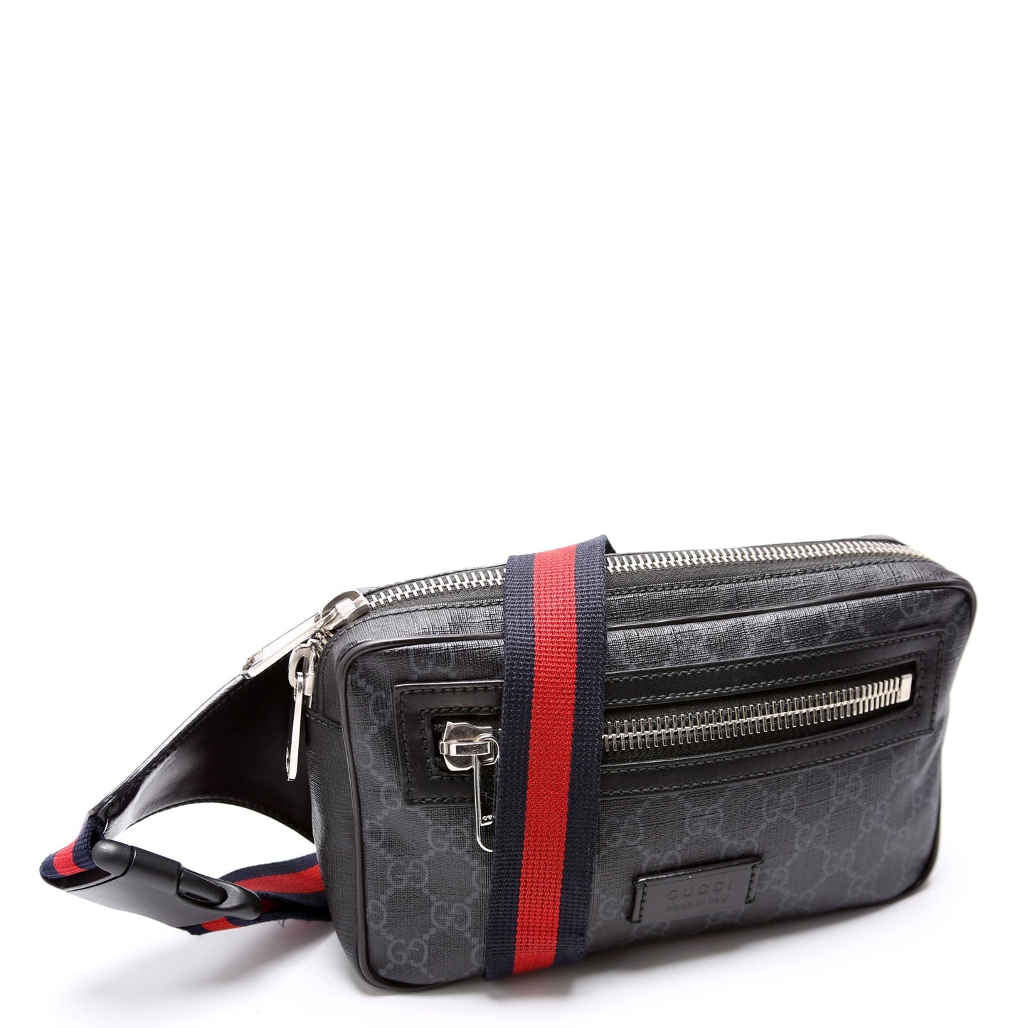 Gucci Soft GG Supreme Black Belt Black 1