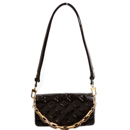 Louis Vuitton Pochette Coussin NV Black Clutch Bag