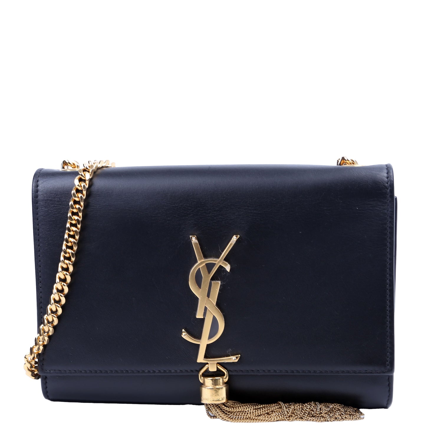 YSL Saint Laurent Saint Laurent Kate Tassel Satchel Bag Black Small Travel Bag