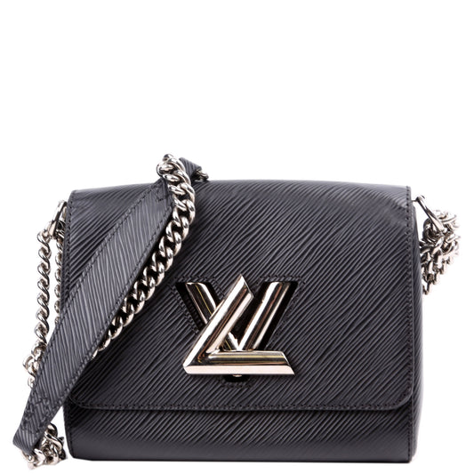 Louis Vuitton Twist Black PM Epi Handbag