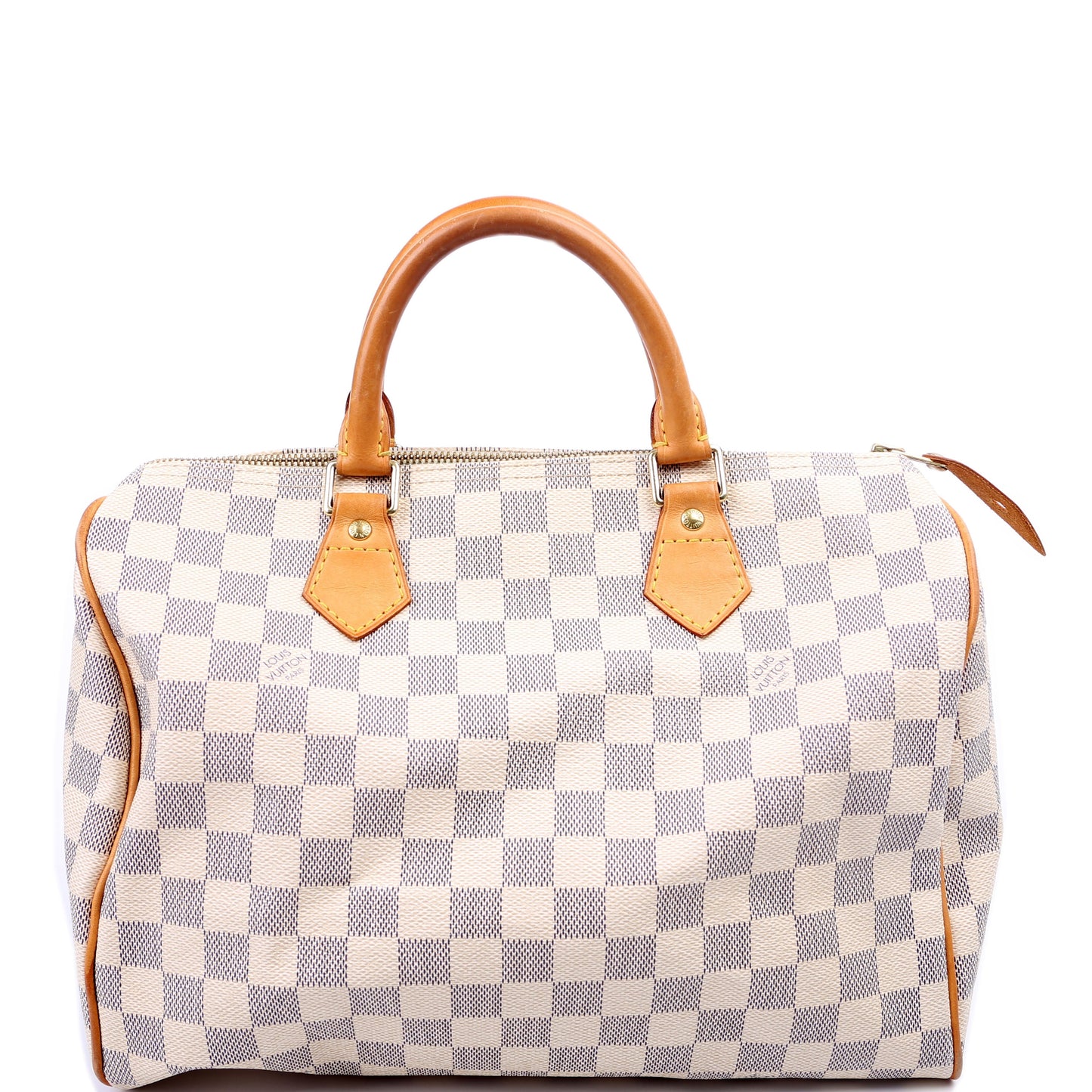 Louis Vuitton Speedy 30 Azur Damier Handbag Azur 50