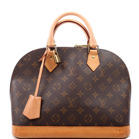 Louis Vuitton Alma PM Newer Monogram Handbag Newer 7