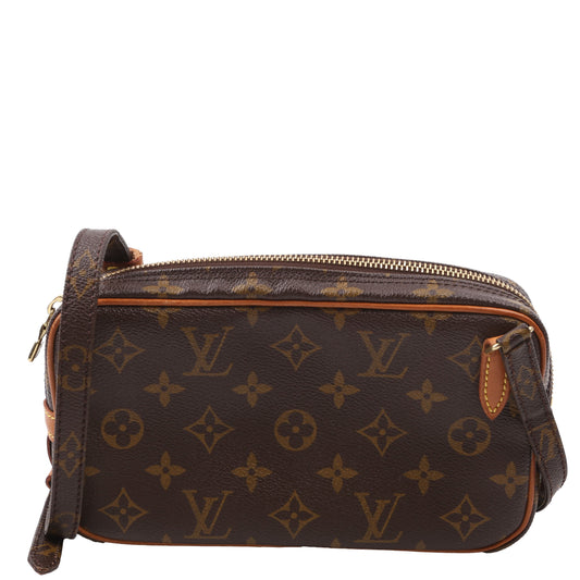 Louis Vuitton Pochette Marly Bandouliere Monogram Clutch Bag Monogram 20