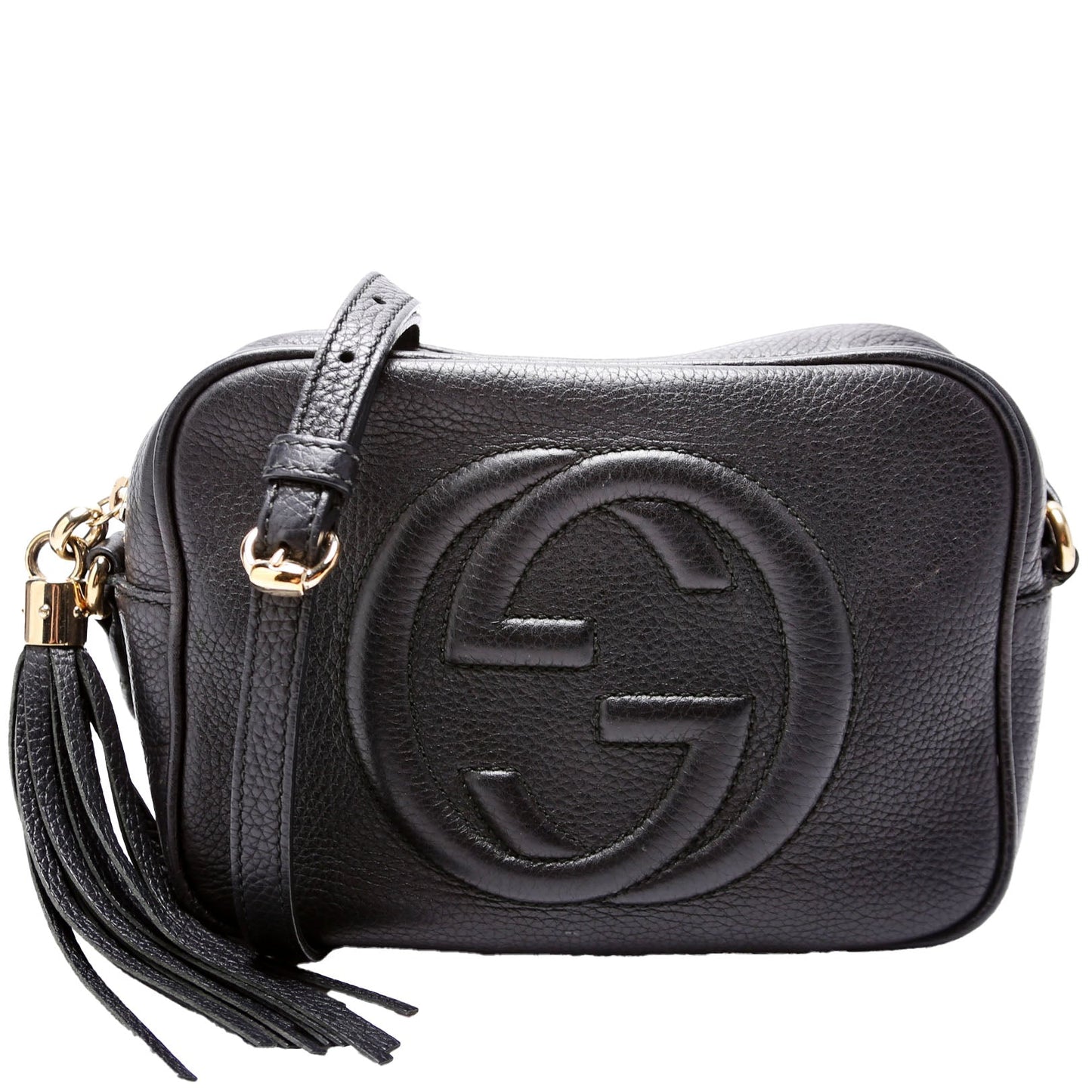 Gucci Soho Disco Black Crossbody Bag Black 4