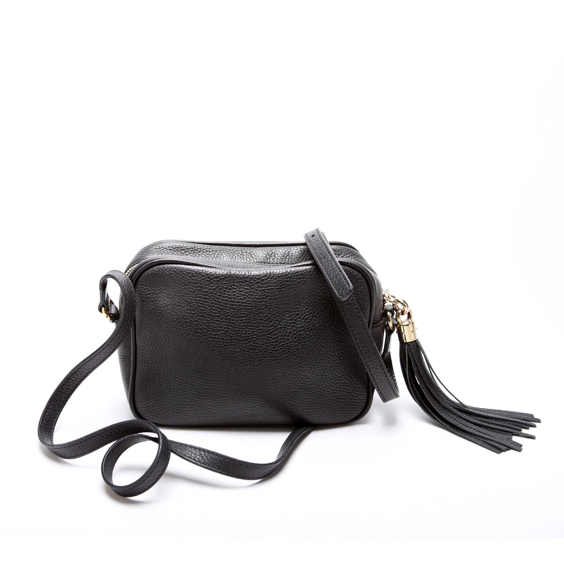 Gucci Soho Disco Black Crossbody Bag Black 4
