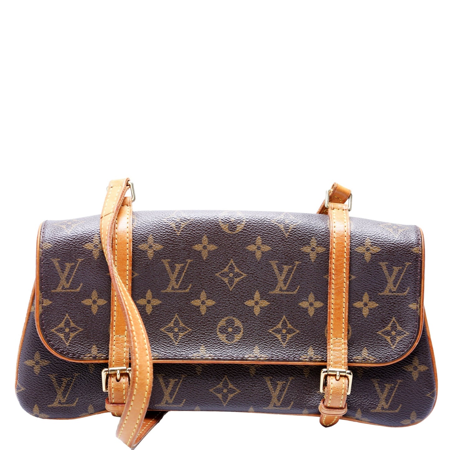 Louis Vuitton Pochette Marelle MM Monogram Clutch Bag