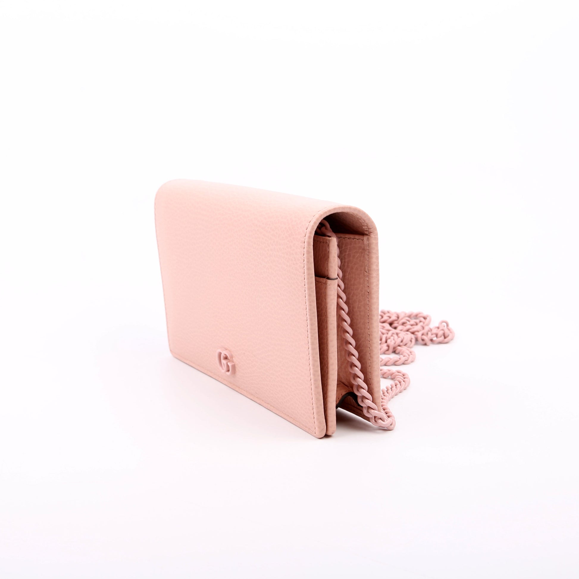 Gucci Marmont Pink Mini Chain Travel Bag Pink 1