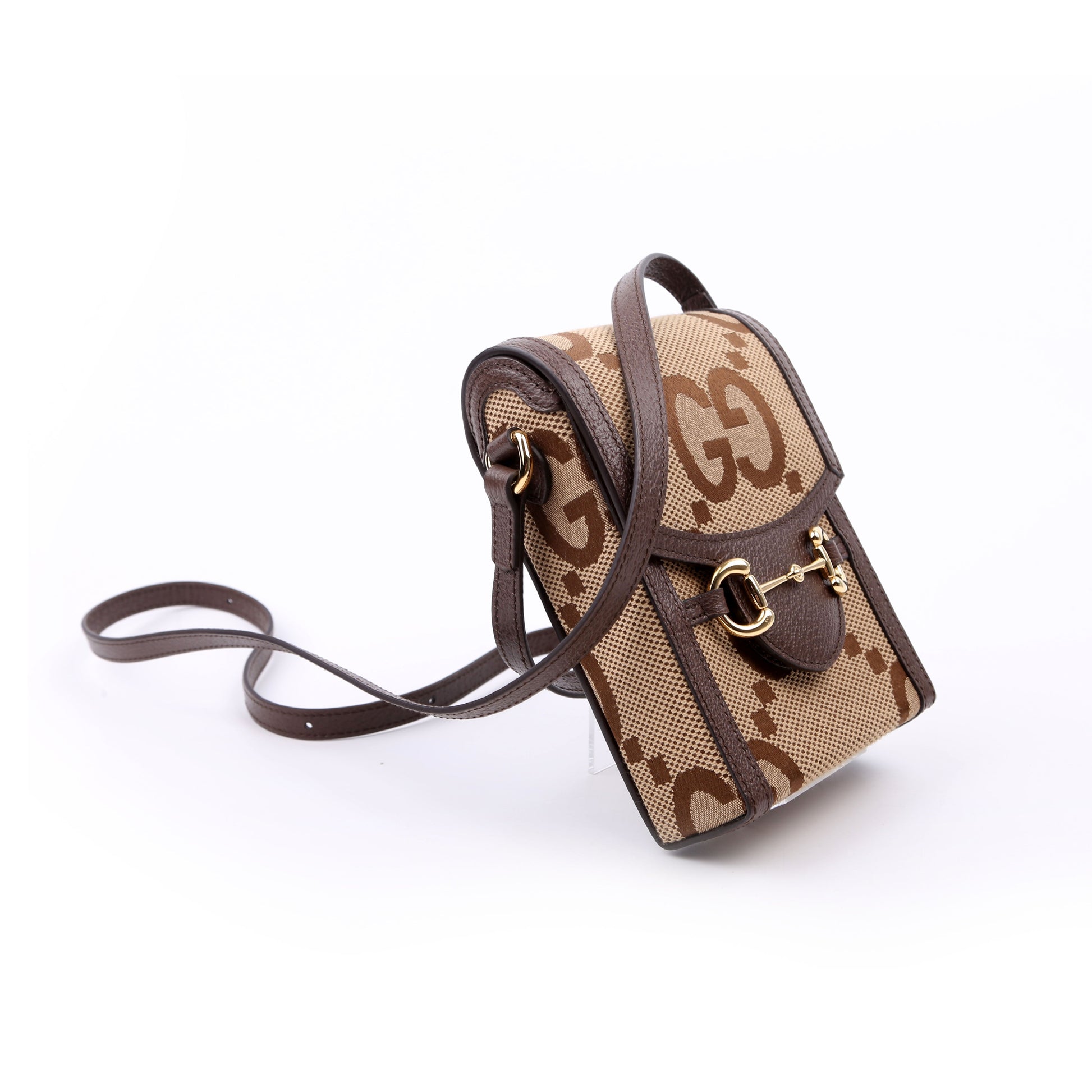 Gucci Horsebit Jumbo GG Canvas Mini Travel Bag