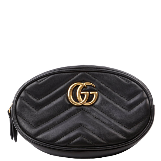Gucci Marmont Size 75 Black Belt
