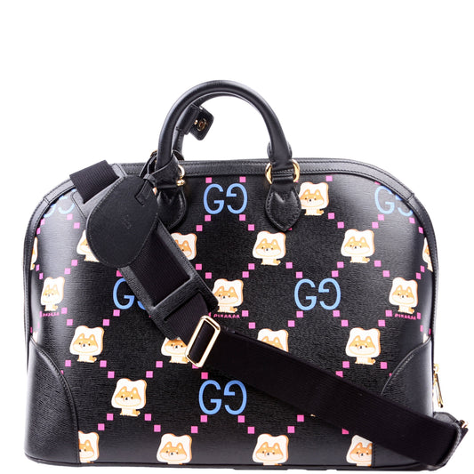 Gucci Dome Pikarar Black Travel Bag
