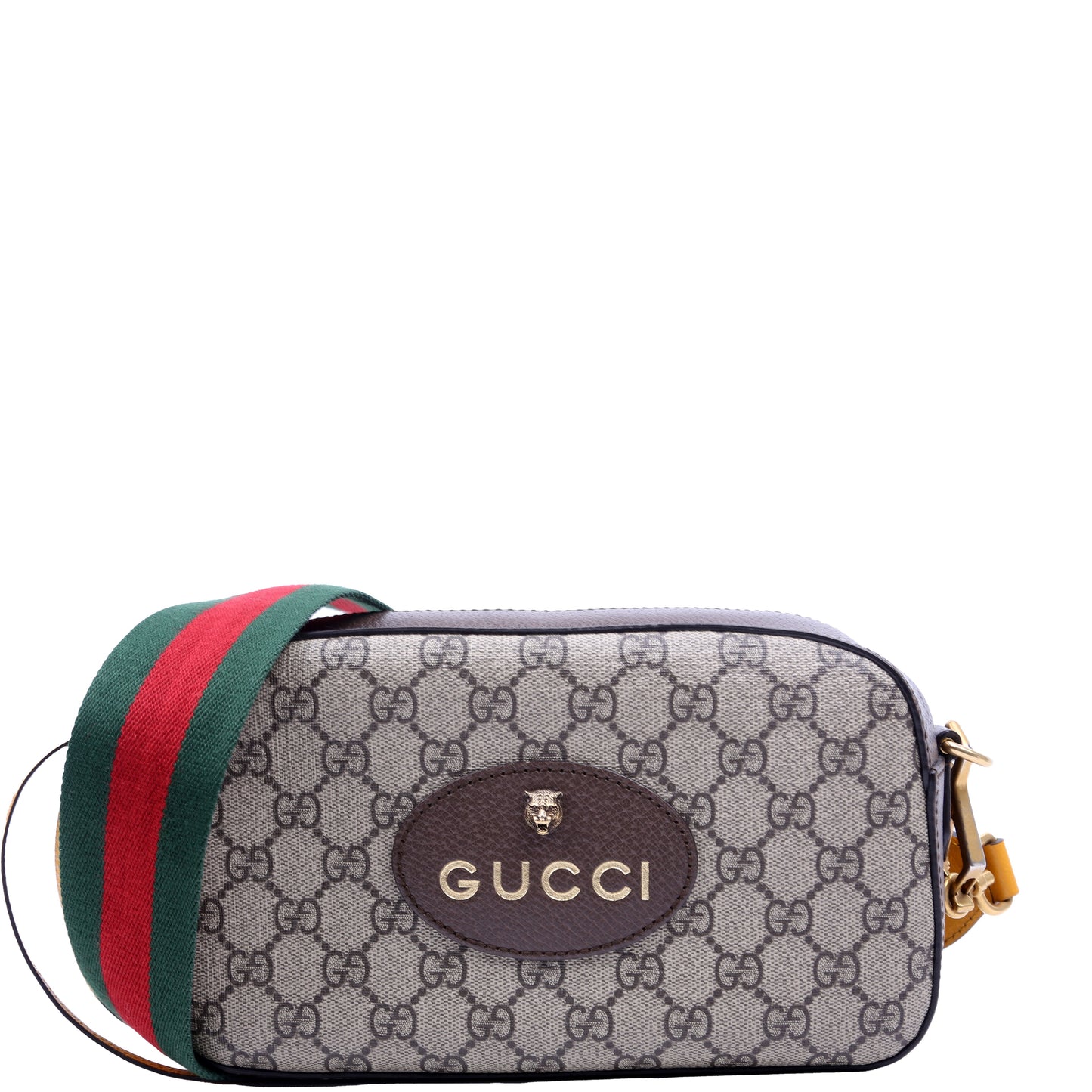 Gucci GG Supreme Messenger Brown Travel Bag Brown 4