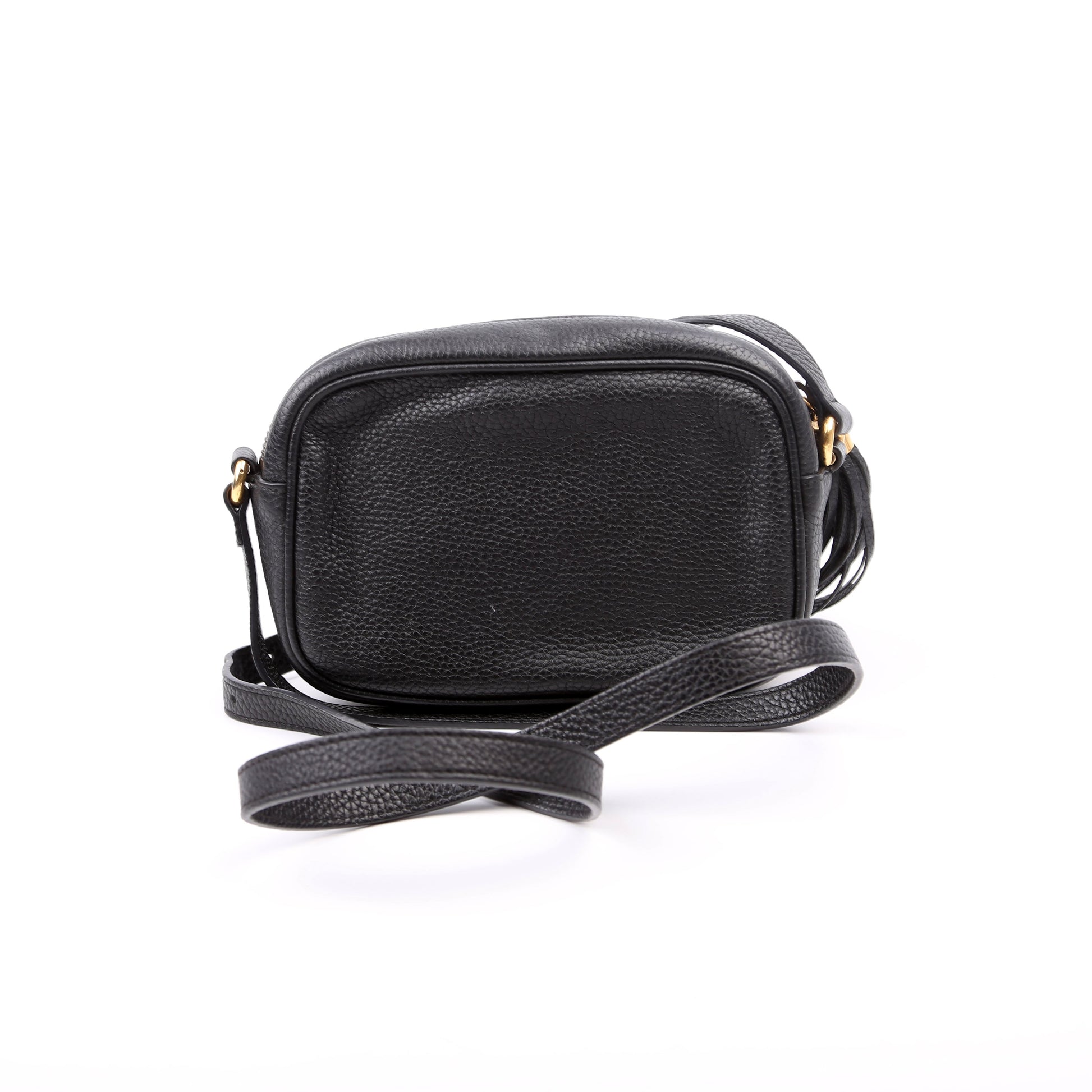 Gucci Soho Disco Black Mini Travel Bag Black 2