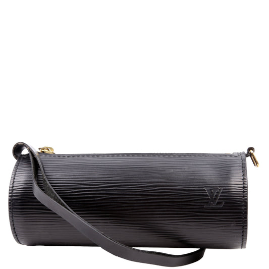 Louis Vuitton Soufflot Only Black Epi Handbag