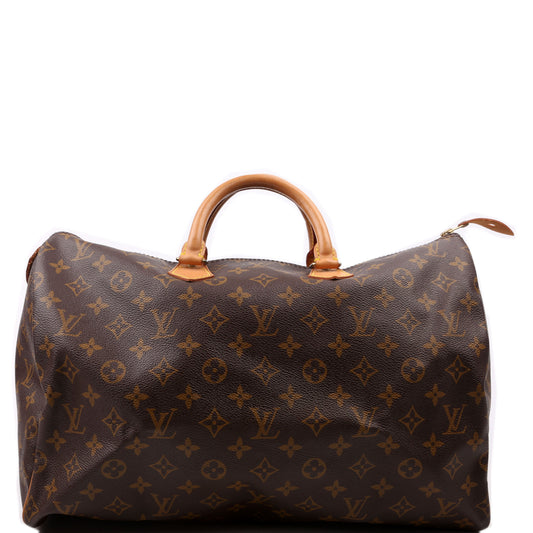 Louis Vuitton Speedy 40 Monogram Handbag Monogram 10