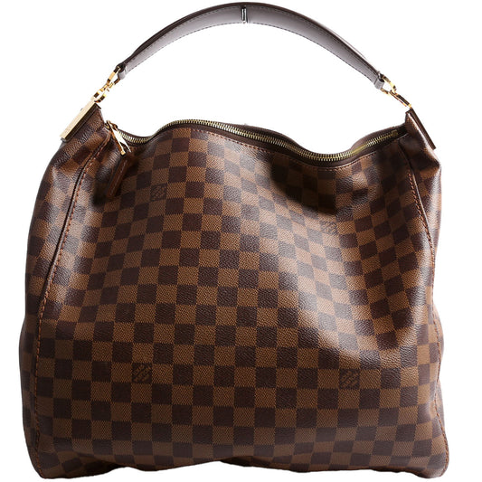 Louis Vuitton Portobello Ebene Brown GM Damier Handbag
