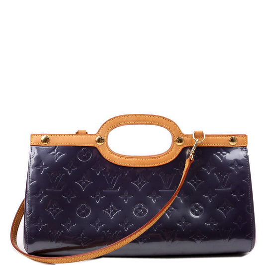 Louis Vuitton Roxbury Drive Purple Vernis Handbag