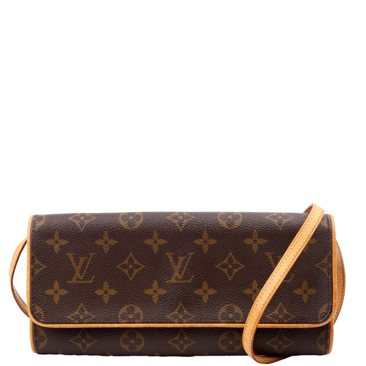 Louis Vuitton Pochette Twin GM Monogram Clutch Bag Monogram 29