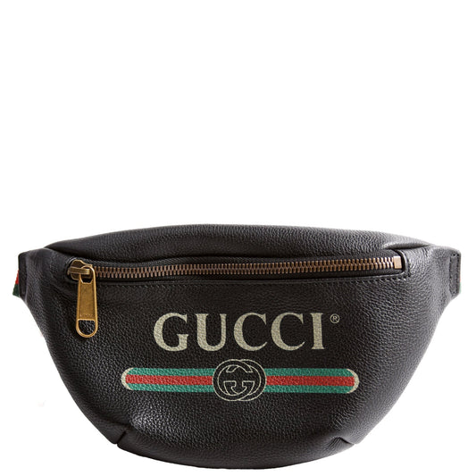 Gucci Retro Black Belt