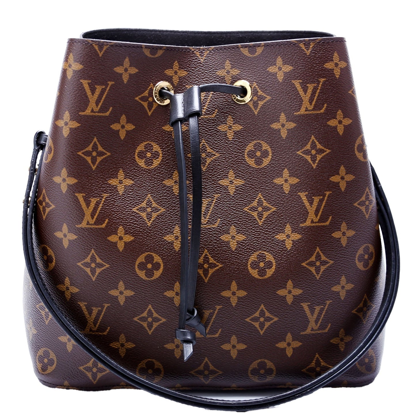Louis Vuitton Neonoe Monogram Black Handbag Black 3