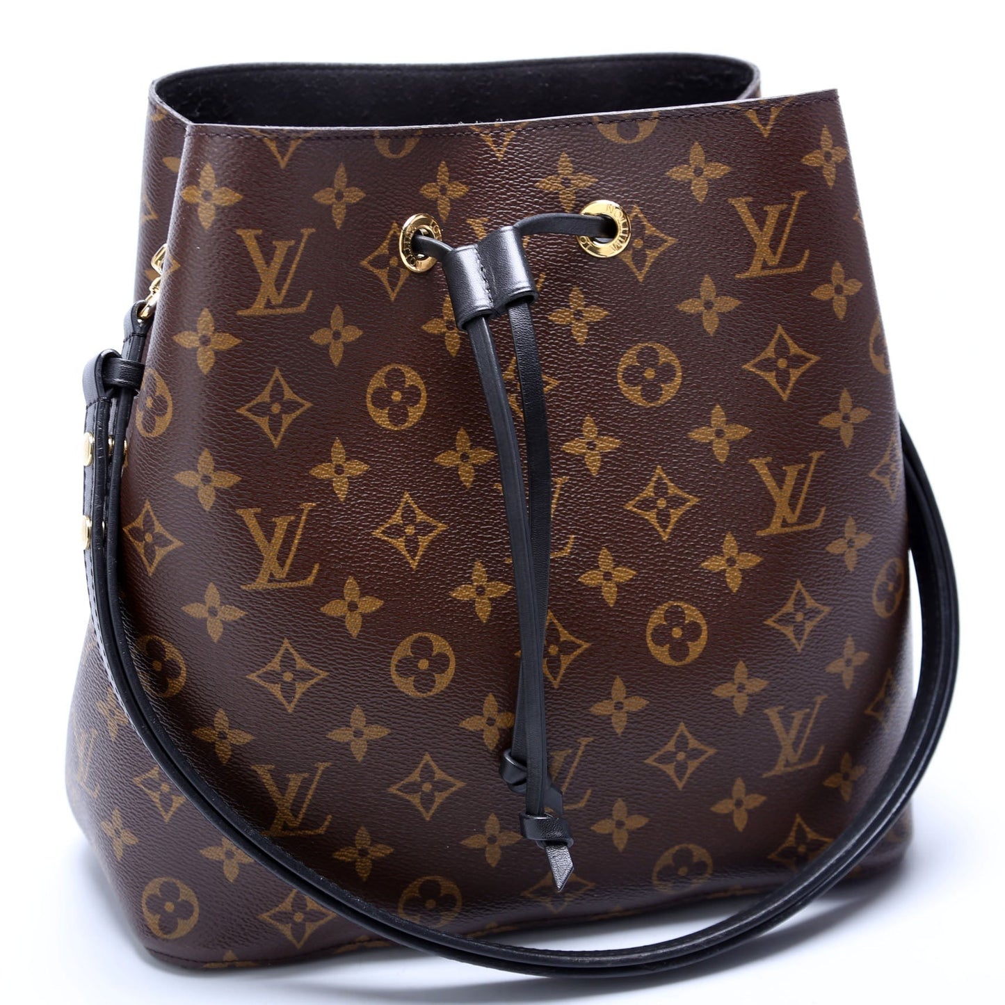 Louis Vuitton Neonoe Monogram Black Handbag Black 3