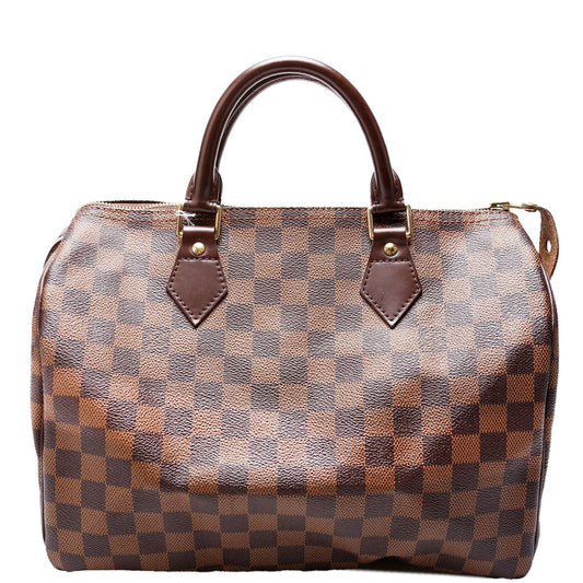 Louis Vuitton Speedy 30 Ebene Damier Handbag Ebene 52