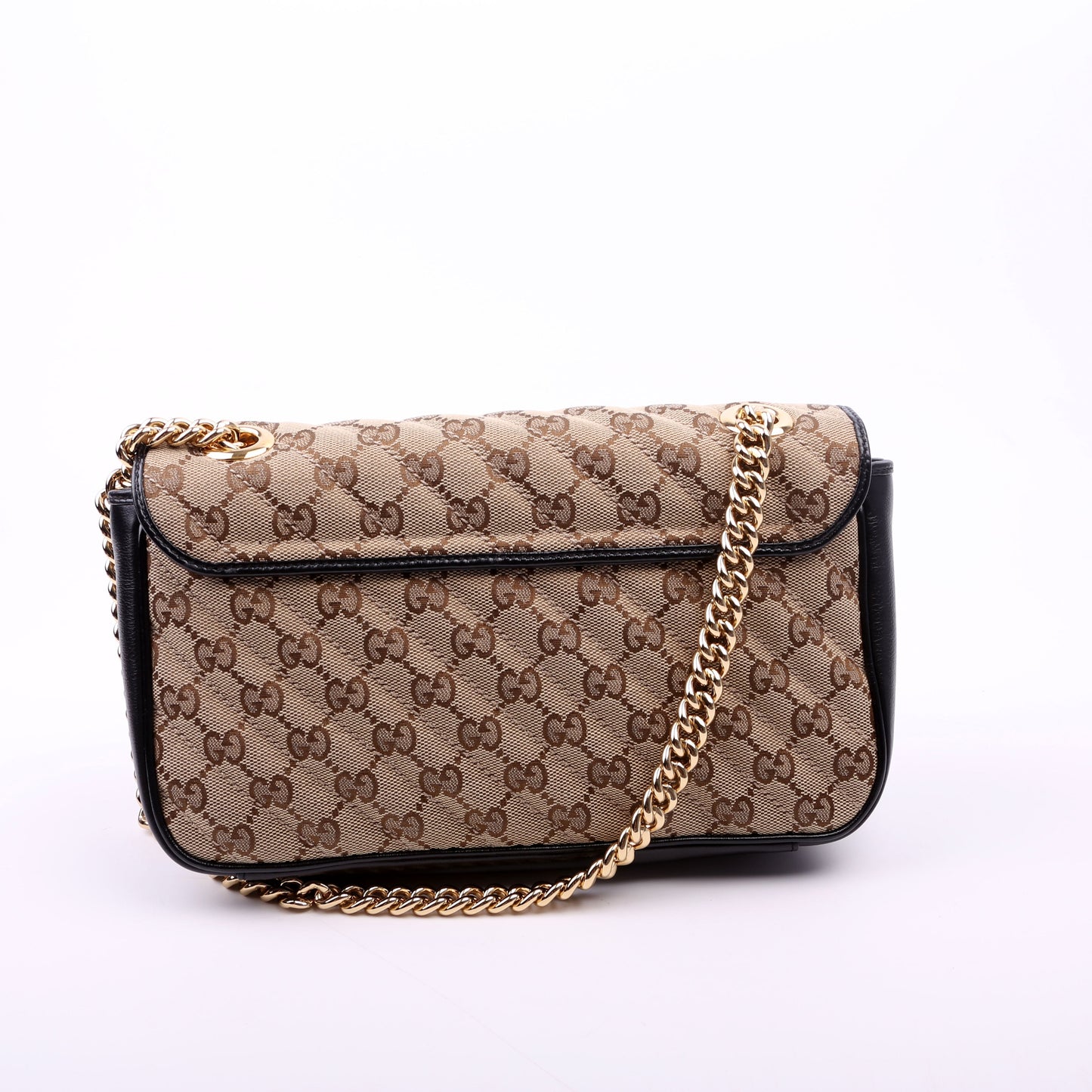 Gucci Marmont Shoulder Bag Canvas Small Flap 3
