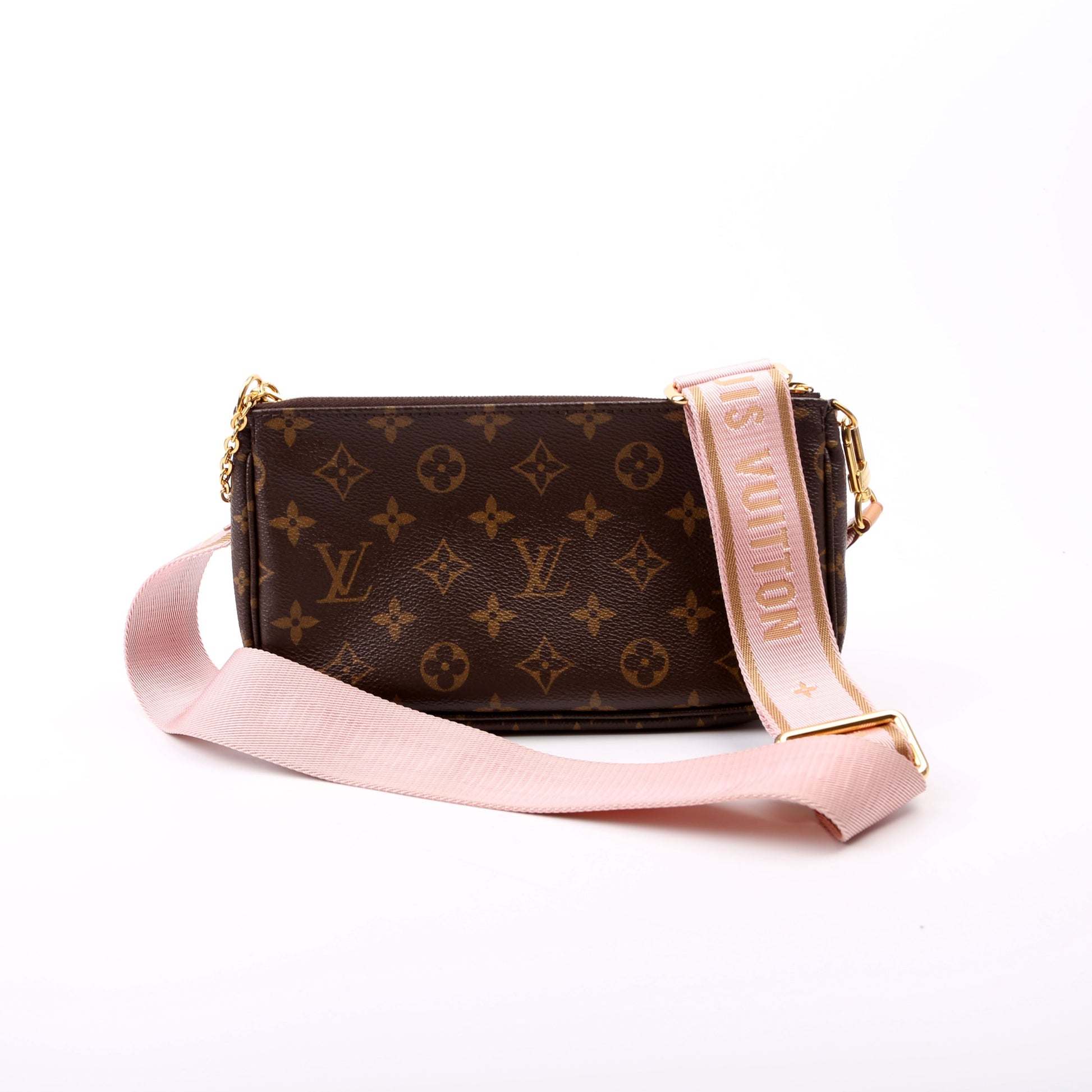 Louis Vuitton Multi Pochette Monogram Clutch Bag Monogram 25