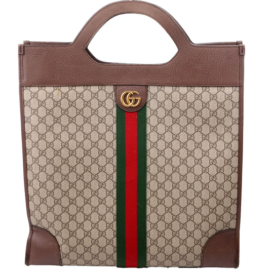 Gucci GG Ophidia Medium Top Handle Tote Bag