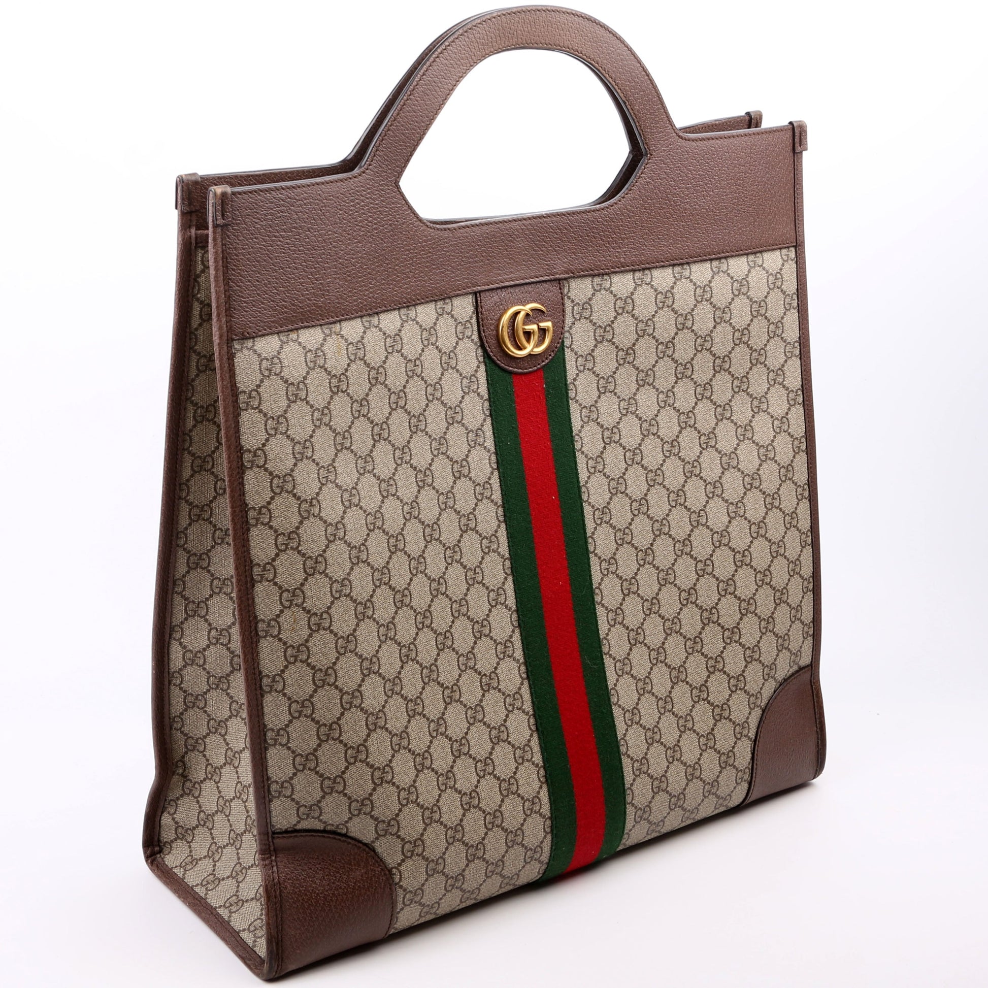 Gucci GG Ophidia Medium Top Handle Tote Bag