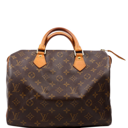 Louis Vuitton Speedy 30 Monogram Handbag Monogram 91