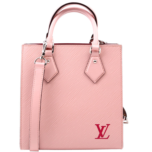 Louis Vuitton Sac Plat BB Pink Epi Handbag