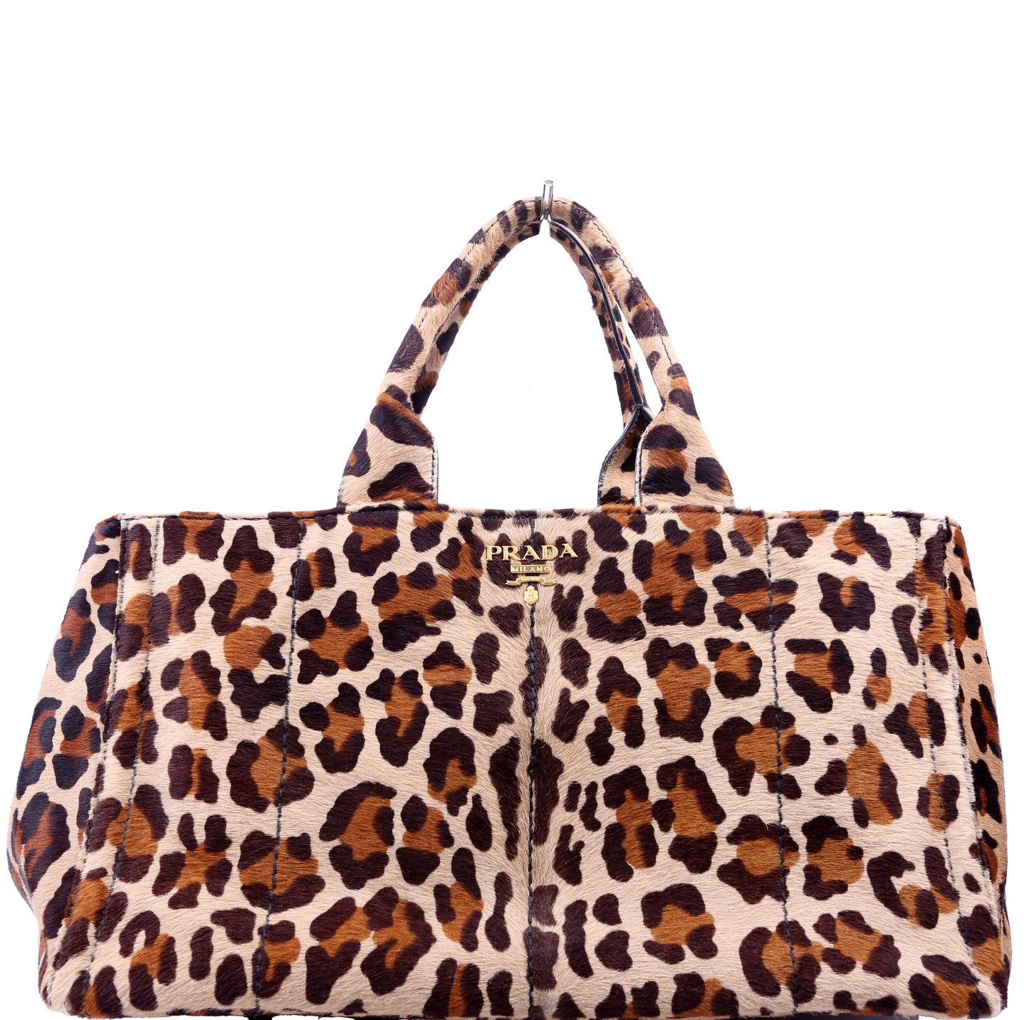 Prada Cavallino Pony Hair Tote Bag Large