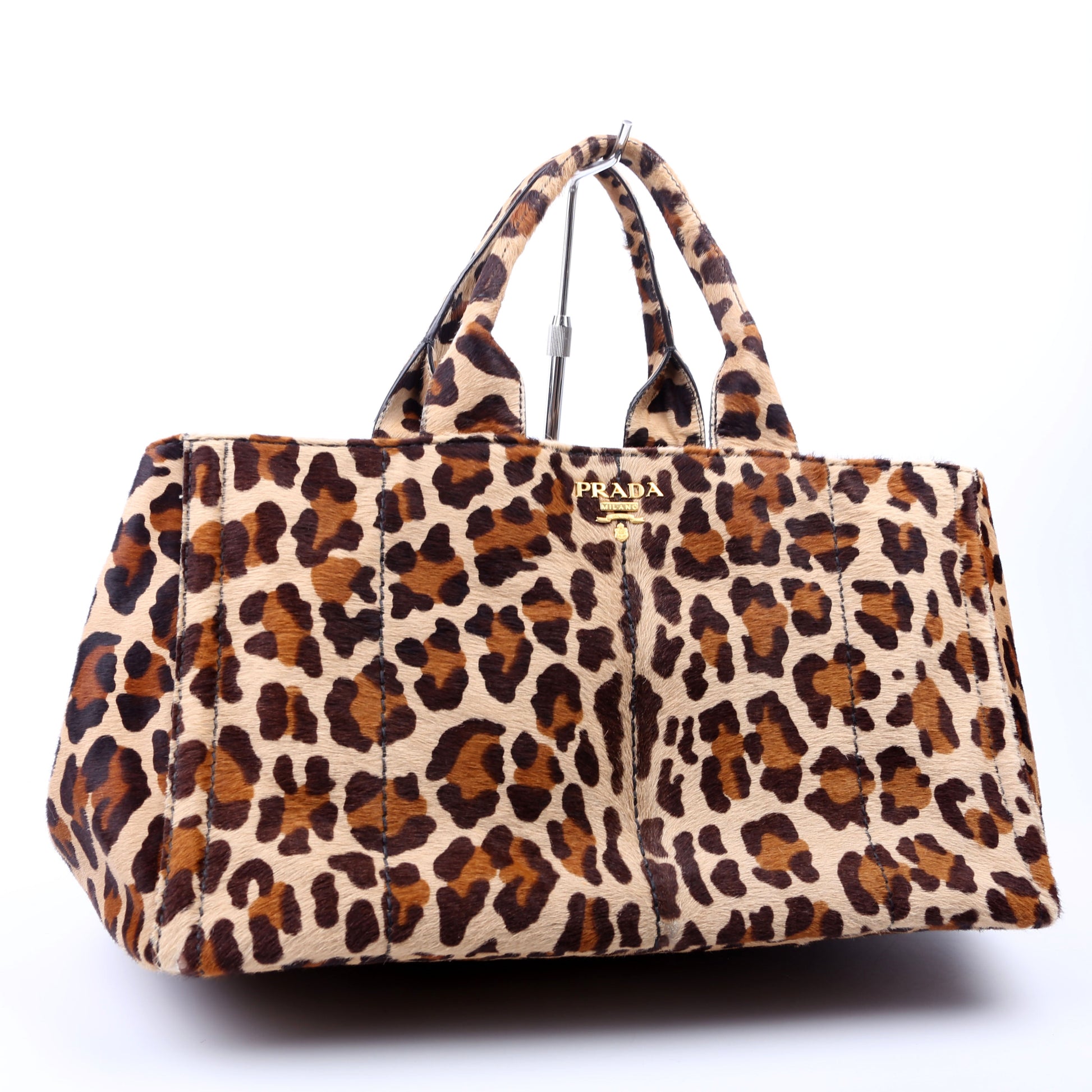 Prada Cavallino Pony Hair Tote Bag Large