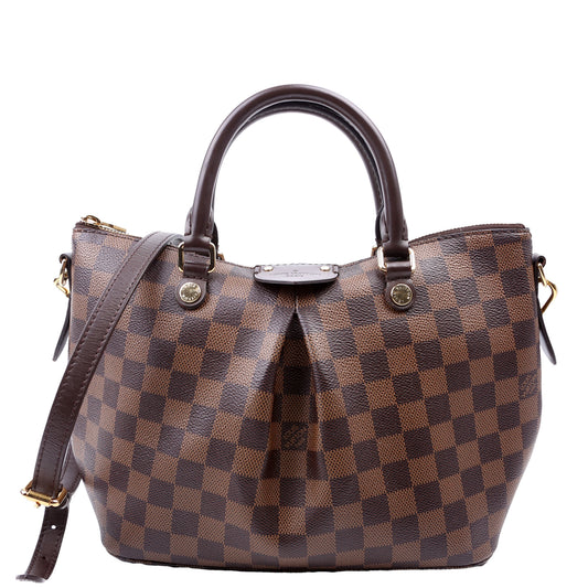 Louis Vuitton Siena Ebene PM Damier Handbag Ebene 11
