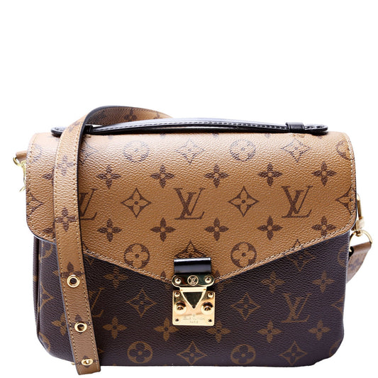 Louis Vuitton Pochette Metis Reverse Monogram Clutch Bag Monogram 23