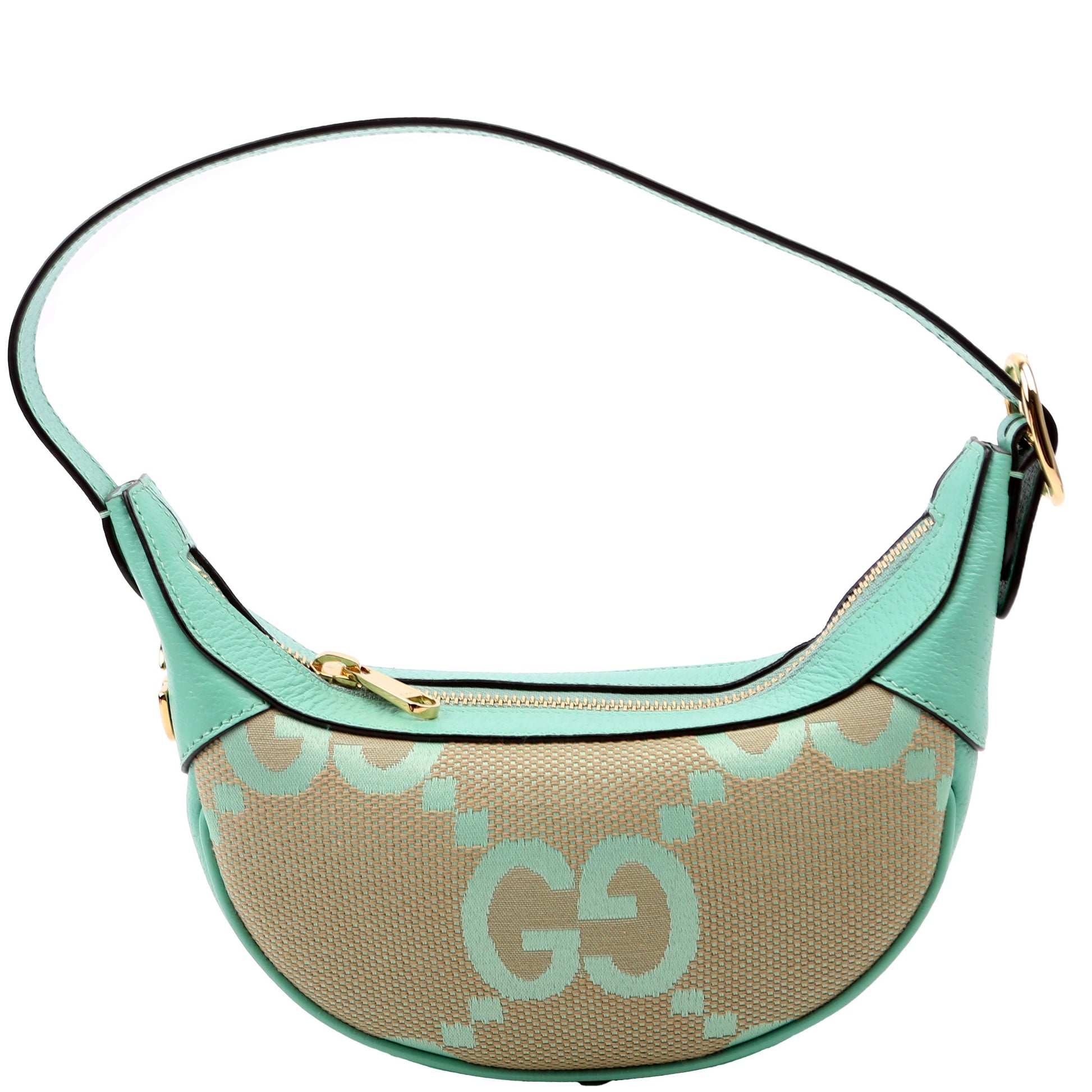 Gucci Ophidia Jumbo GG Green Mini Travel Bag