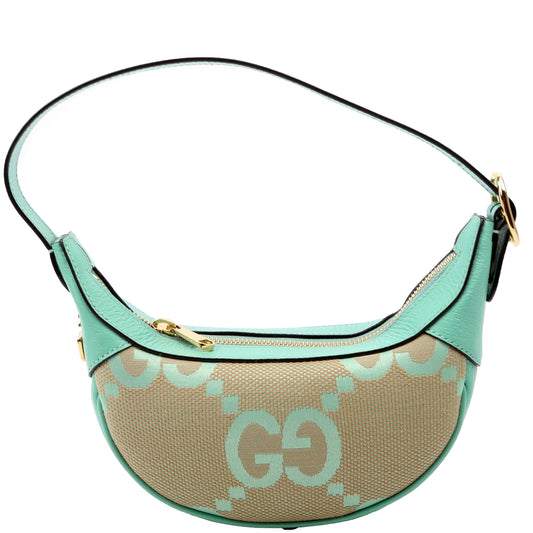 Gucci Ophidia Jumbo GG Green Mini Travel Bag