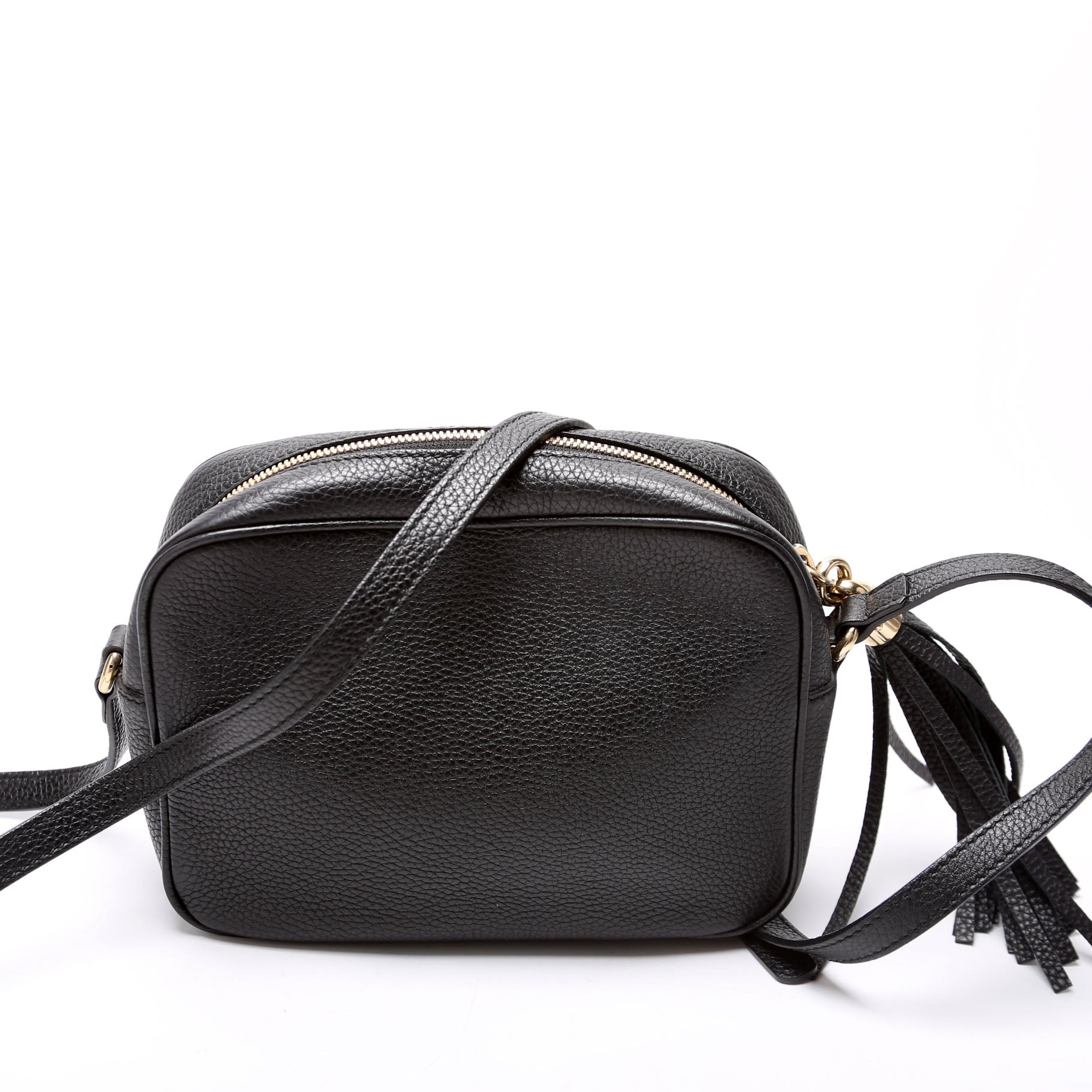 Gucci Soho Disco Black Crossbody Bag Black 5
