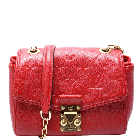 Louis Vuitton St. Germain BB Red Empreinte Handbag