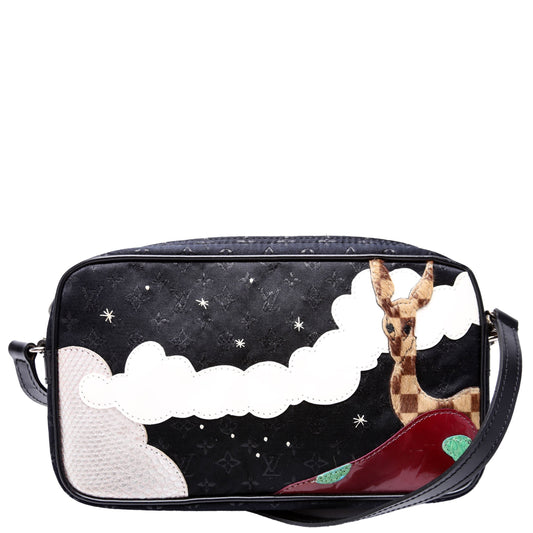 Louis Vuitton Pochette Conte De Fees Black Multicolor Clutch Bag